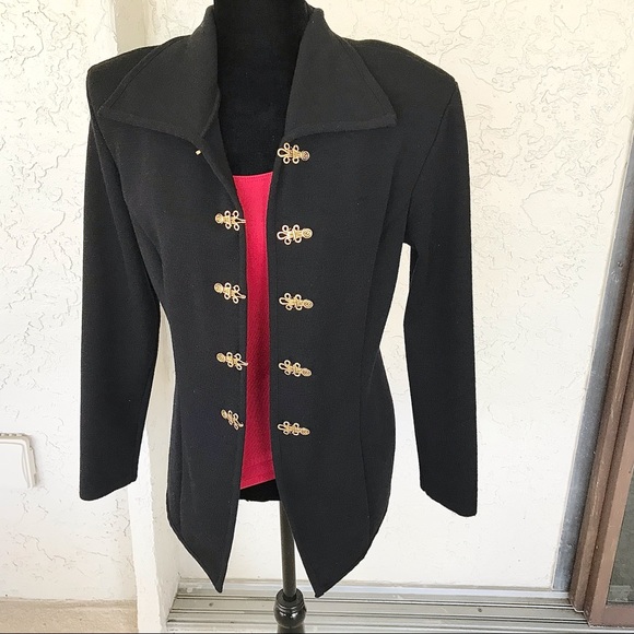 ✨Vintage France Petrovitch & Eva Robinson 100% Wool Blazer, Sz 44 (12) - Picture 10 of 10